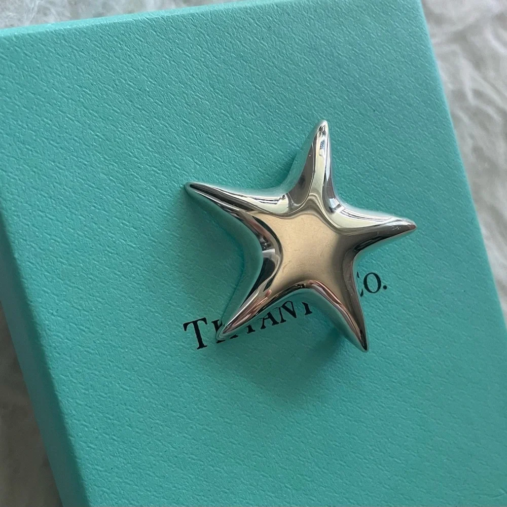 Tiffany and Co. Star Brooch Pin - Picture 6 of 11